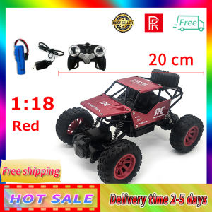 Electric RC Vehicle Rock Crawler Alloy RC Car Remote Control Toy Cars Radio Controlled Drive Off-Road Toys Off-Road Truck 4 Wheels Drive SUV Buggy Car 1:8 and 1:12 and 1:16 and 1:18 Scale RC Climbing Car For Boys Kids Christmas Gifts Puzzle Toys