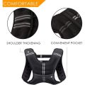 Weight Vest 6 10 16 20Lbs Weight Vest for Men Women, Body Weight Vests Adjustable for Running, Training. 