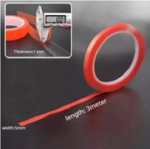 เทปกาวนาโน เทปนาโน กว้าง เทปกาวสองหน้านาโน เทปกาว 2 หน้านาโนติดแน่นหนึบสามารถล้างแล้วนํากลับมาใช้ได้