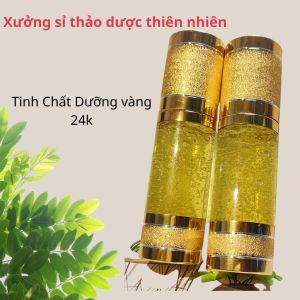 [ HOÀN TIỀN 15% ] Tinh Chất Dưỡng vàng 24k trắng Da ngăn ngừa Thâm Nám giữ ẩm ngăn ngừa lão hoá da tuýp 30ml