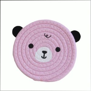 Placemat Cloth Fine Sewing Process Dinner Plate Warm and Interesting Atmosphere Thermal Insulation