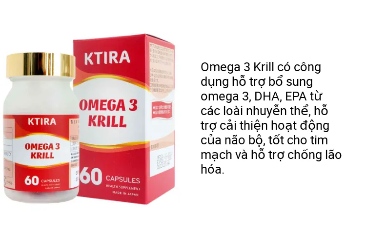 Omega 3 Krill d u nhuy n th h tr c i thi n ho t ng c a n o