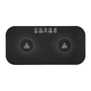 Nonslip foot mat hot plate Insulated chopping board multifunction Highly efficient heat generation Stainless steel antiscald hot plate