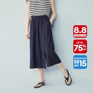 Giordano Beau Monde Women Women Elastic Waist Casual Pants Free Shipping 13426411