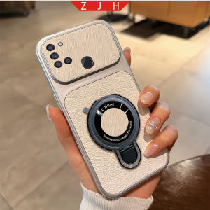 Suitable For Samsung A21S Phone Case New With Magnetic Suction U Shield Folding Bracket And Shockproof Large Frame Casing
