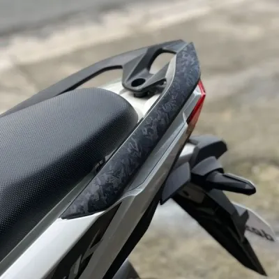 HONDA CLICK 125 V3 GRAB BAR CARBON FIBER DECALS STICKER(NEW PRODUCT) - IS
