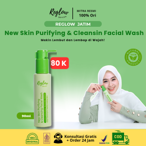 Reglow Sabun Cuci Muka Perawatan Glowing & Penangkal Jerawat BPOM
