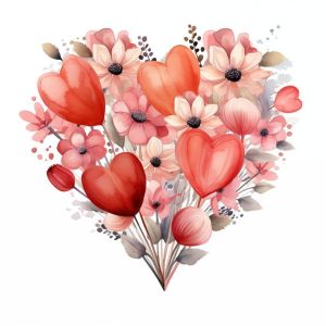 Hình ủi áo Tổng hợp mẫu Trái Tym Lễ Tình Nhân Tranh ủiin áo Mặc hằng ngày đi chơt- Hình cute in áo tại nhà bằng bàn ủi (Nhiều kích cỡ & Mẫu).