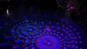FirstE Solar Floating Pool Lights RGB Color Changing Pool Floating Light IP68 Waterproof LED Solar Pool Lights That Float Hangable Auto ON Off for Pool Hot Tub Wedding Path Party Decoration