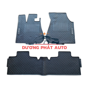 Thảm lót sàn CAO SU xe Vinfast VF6 dày dặn hàng không mùi dễ vệ sinh vừa khít form xe