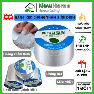 Băng Keo Chống Thấm Siêu Dính WATERPROOF Nhật Bản Chống Thấm Nước Chống Dột Chịu Nhiệt
