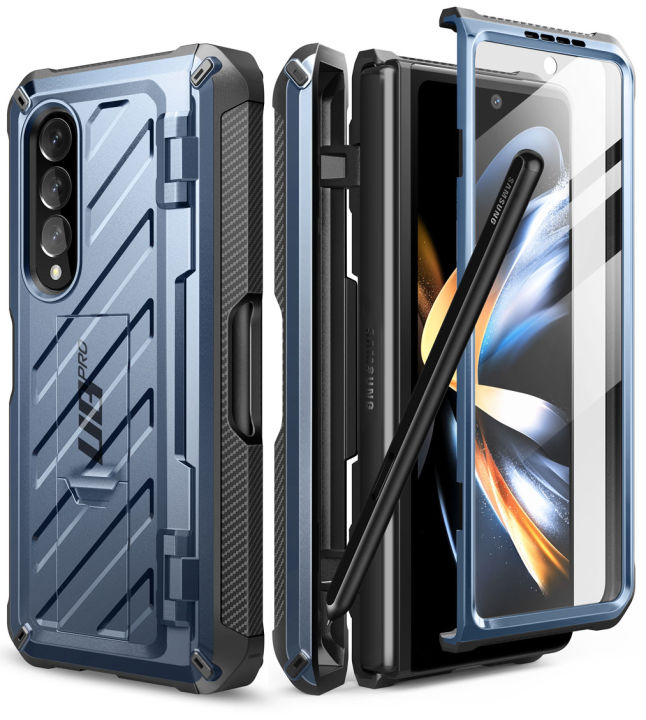SUPCASE Unicorn Beetle Pro Case for Samsung Galaxy Z Fold 5G (2022),  Full-Body Dual Layer Rugged Case with Built-in Screen Protector Kickstand  S