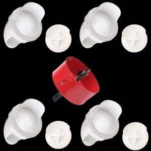 Automatic Feed Feeder Chicken Geese Poultry Feeder Rain Proof Poultry Feed Port Gravity Feed Kit For Buckets Troughs