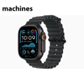 2024 Apple Watch Ultra 2 (GPS + Cellular) 49mm Titanium Case with Ocean Band. 