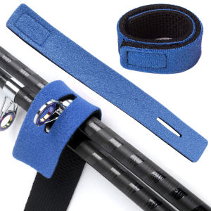【New Arrival】 Elastic Fastener Ties for Fishing Rods Adjustable Fit Waterproof Strap for Outdoor Fishing