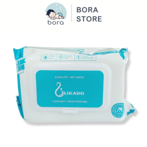 Khăn giấy ướt đa năng LIKADO an toàn cho bé
