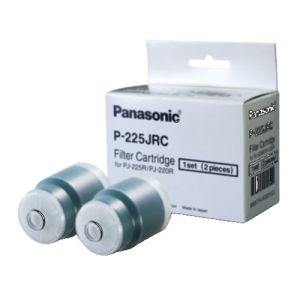 Panasonic P-225JRC Water Filter Cartridge | For PJ-225R Faucet Purifier | 2pcs Set | Removes Chlorine Bacteria Rust | Activated Carbon Filter | 2400L Capacity | 6 Months Use | SG Stock
