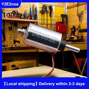 【Local shipping】 1 Piece DIY Fingerprint Lock DC 7.4V 9V 12V Mini Round 10MM Cylinder Suction Push-Pull Type Linear Solenoid Electromagnet