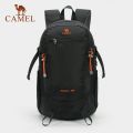 CAMELCROWN กระเป๋าเป้สะพายหลัง,กระเป๋าเดินทางสำหรับแค้มปิ้งเดินป่าจุของได้เยอะระบายอากาศได้ดีทนทานต่อการฉีกขาด. 