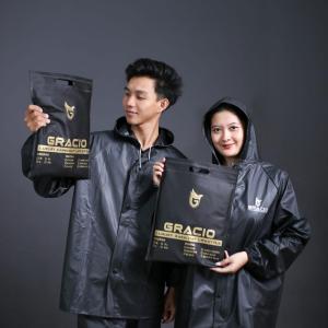 RAINCOAT JAS HUJAN Dewasa Terbaik Pria Wanita GRACIO Mantel Anti Rembes