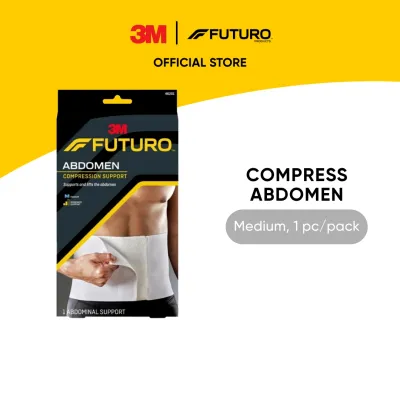 3M™ Futuro™ Abdominal Compression Support 46201 Moderate Support 1 pc/pack M L For support & lift the abdomen