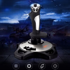 PXN 2113 Pro Flight Stick JoyStick USB Game Controller with Built-in Vibration Function for PC and Computer