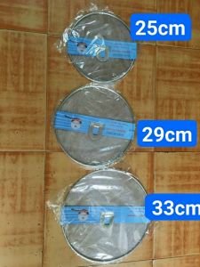 Nắp lưới đậy chảo chống văng dầu mỡ inox loại lớn Size 25cm-29cm-33cm