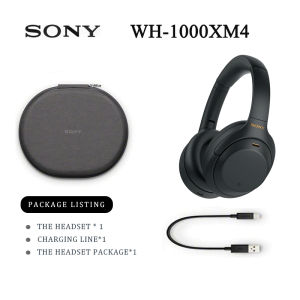 【จัดส่งภายในประเทศ】ต้นฉบับ WH-1000XM4 หูฟังบลูทูธแบบครอบ บลูทูธ ไร้สาย Noise Canceling Headphones Bluetooth 5.2 With Mic Aux หูฟังแบบครอบหูมีสาย For IOS/Android/PC หูฟัง Bluetooth แบบครอบหู WH-XB910N Bluetooth Headset