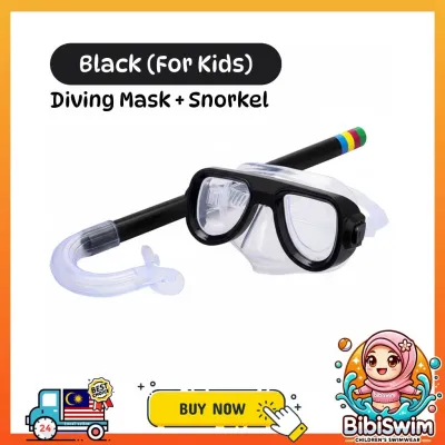 BIBISWIM Kids Adult Diving Goggle Mask Breathing Tube Snorkeling Mask Swimming Mask Swimming Googles