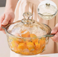5-in-1 Classy Luxe Borosilicate Glass Soup Bowl Pot Set. 