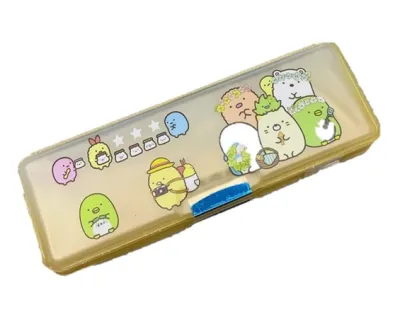 กล่องดินสอ ฝาแม่เหล็ก เปิดปิด 2 ด้าน ลายการ์ตูน