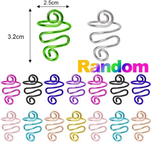 Dizoey 2/30pcs Adjustable Crochet Tension Ring Handmade Crochet Tension Ring Gift Crocheters Knitters Valentines Day Gifts Knitting