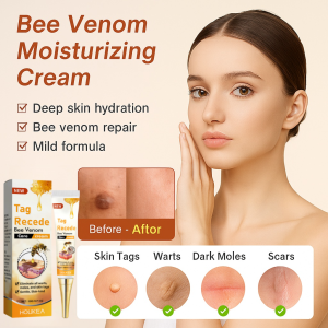 🔥Best Seller🔥Bee Venom Skin Care Cream Daily Moisturizing Gentle Cleansing Nourishing Face Cream Hydrating Day Cream For Women Anti Wrinkle Soothing Skin Repair Cream Smooth Skin Texture Brightening Facial Lotion