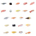 YOUSHI TOP Japanese Food Simulation Sushi Model Rice Ball Pretend Play Simulation Kitchen Toy Artificial Simulation Food Food Toys Girls. 