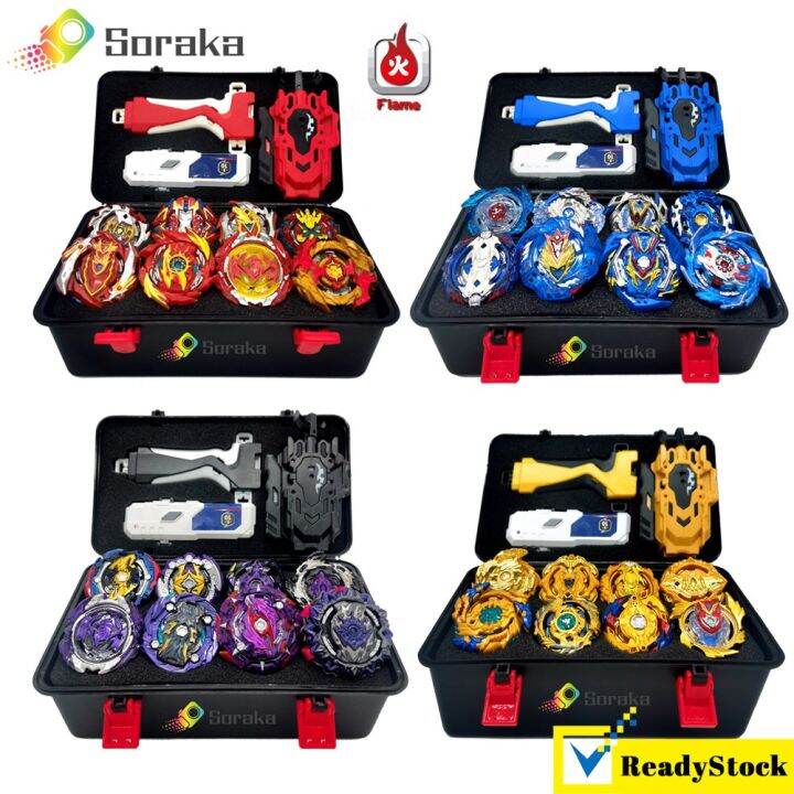 bayblade box full set murah, FLAME Combination Beyblade Burst Set Toy ...