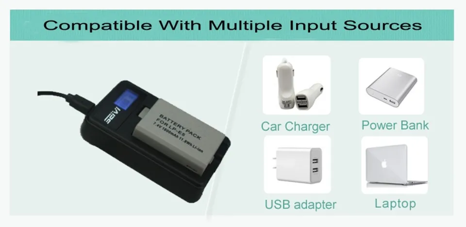 New-Original™▣ Battery Charger for Panasonic Lumix DMC TZ80 DC