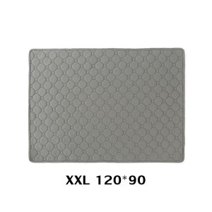 เสื่อรองฉี่ กันลื่น กันน้ํา ล้างทําความสะอาดได้  5ขนาดดูดซับเสื่อสุนัขการฝึกอบรม Pad หนาวัสดุกันน้ำสำหรับขนาดเล็กกลางสุ Pet Care Stores