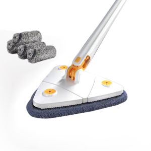 Shortened title Butterfly mop that rotates handfree and automatic water squeezer