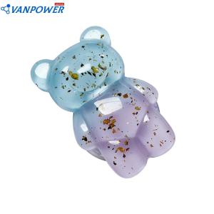 Cute 3D Bear Folding Bracket Mount Mobile Phone Finger Grip Holder Rack