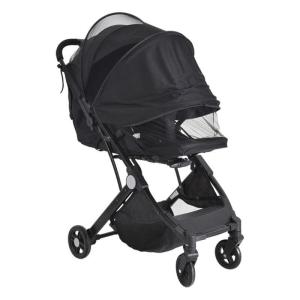 Universal Baby Fly Netting 2 in 1 Sunshade for Strollers Feature Two Way Zipper Closure and Easy Setsup