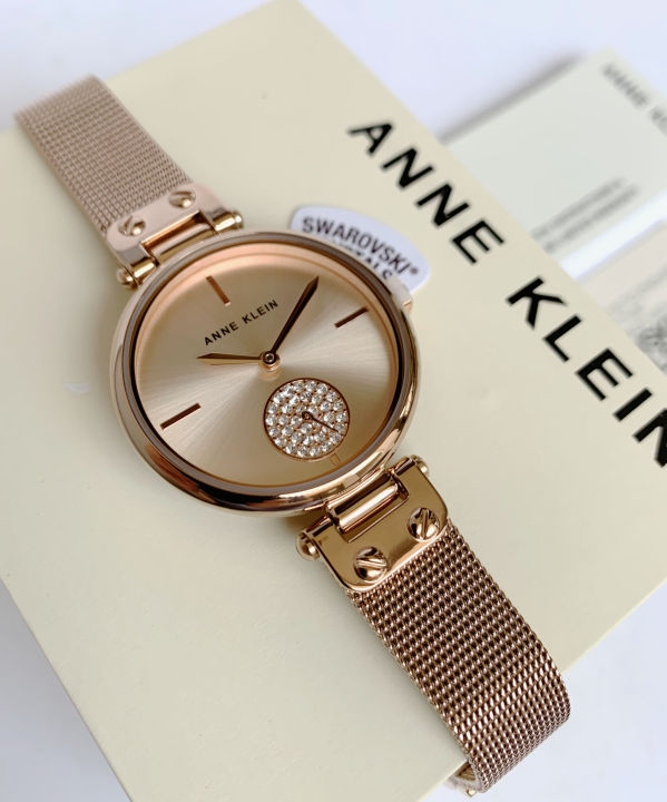 Anne klein watch rose gold price sale