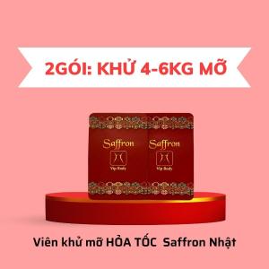 Viên Giảm Cân Saffron Chính Hãng Nhật Bản Giúp Giảm Cân Nhanh An Toàn Hồi Sinh Vóc Dáng Chị Em Phụ Nữ Sau 7 Ngày Sử Dụng