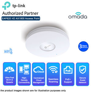 TP-Link EAP620 HD AX1800 Wireless Dual Band Multi-Gigabit Wi-Fi 6 Ceiling Mount Access Point