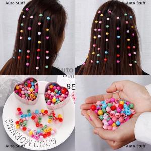 [COD] Auto Stuff กิ๊บติดผมลูกปัดขนาดเล็กน่ารักสำหรับเด็กผู้หญิงกิ๊บติดผมพลาสติกสีลูกกวาด