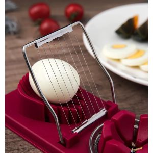 304 Stainless Steel Multifunctional Fruite Egg Cutter Cutting Egg Slicers Wire Kitchen Accessories
