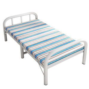 Hot Sale ToyTopia เตียงพับได้ เตียงพับอเนกประสงค์ ไม่ต้องประกอบ 3.5 4 5ฟุต folding bed รับน้ำหนักได้ 300KG พกพาสะดวก เตียงพับ