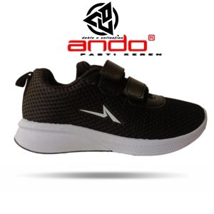 SEPATU SEKOLAH TK PAUD SD ANAK PEREMPUAN DAN LAKI-LAKI SNEKER SEKOLAH ANAK PEREMPUAN DAN LAKI-LAKI TERBARU ANDO USIA DIBAWAH 8 TAHUN