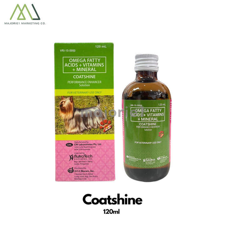Coatshine Coat Shine w/ Omega Fatty Acids 120ml Lazada PH