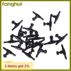 fanghui 20Pcs 4mm Aquarium Fish Tank Adjust Air Line Tubing Volume Flow Control Valves Best Quality