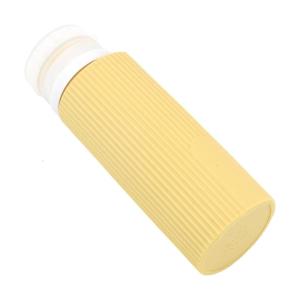 Silicon tái sử dụng chai bóp thiết kế chống rò rỉ cho đồ dùng vệ sinh cá nhân du lịch Essential với miệng rộng mỹ phẩm có thể đồ đầy lại container